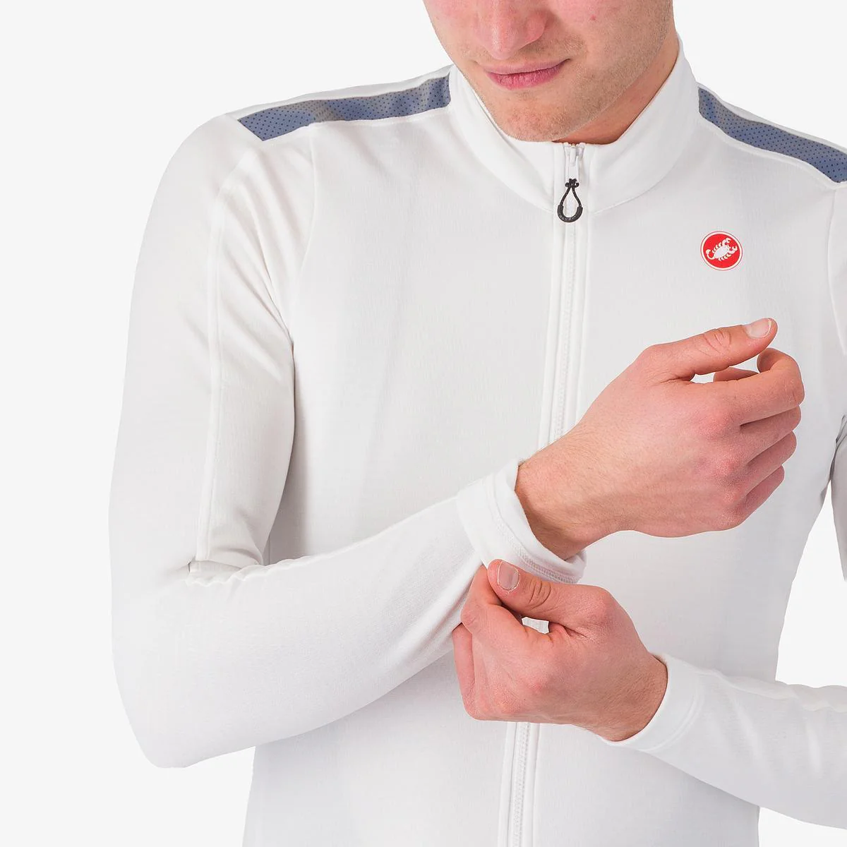 Maillot CASTELLI PURO 4 Manches Longues Ivoire - Image 5