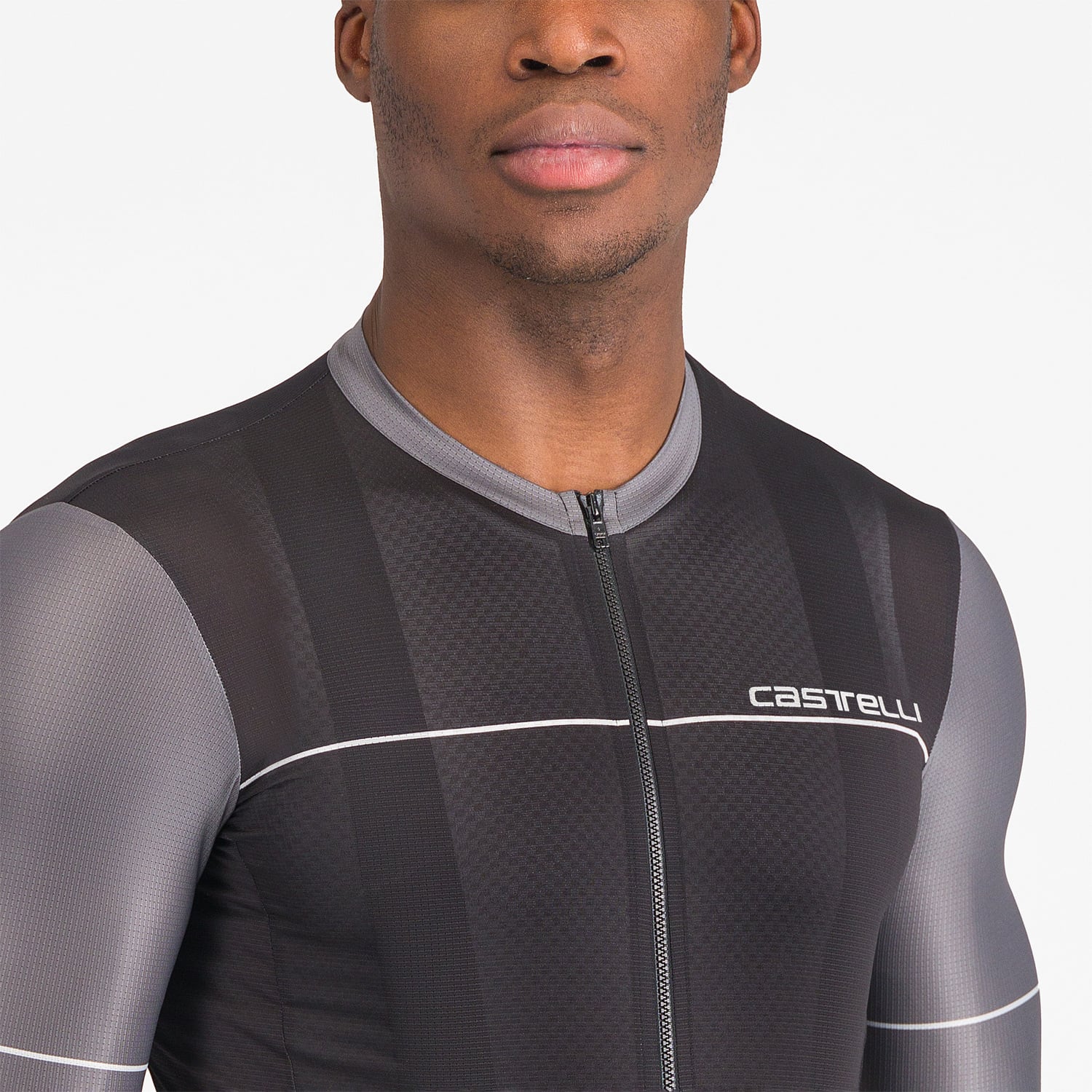 Maillot CASTELLI UNLIMITED ENDURANCE 2 Manches Courtes Noir - Image 3