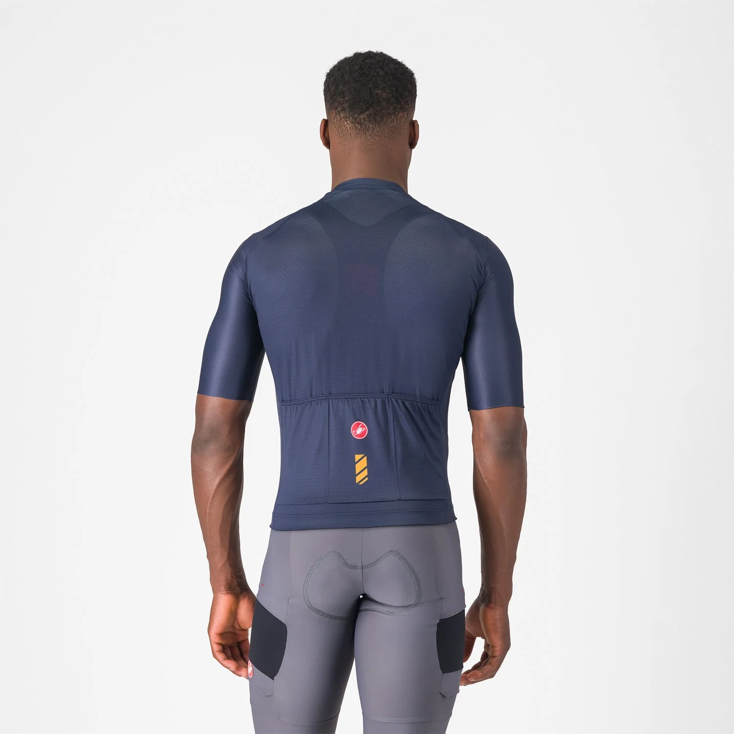 Maillot CASTELLI UNLIMITED ENTRATA 3 Manches Courtes Marine - Image 2