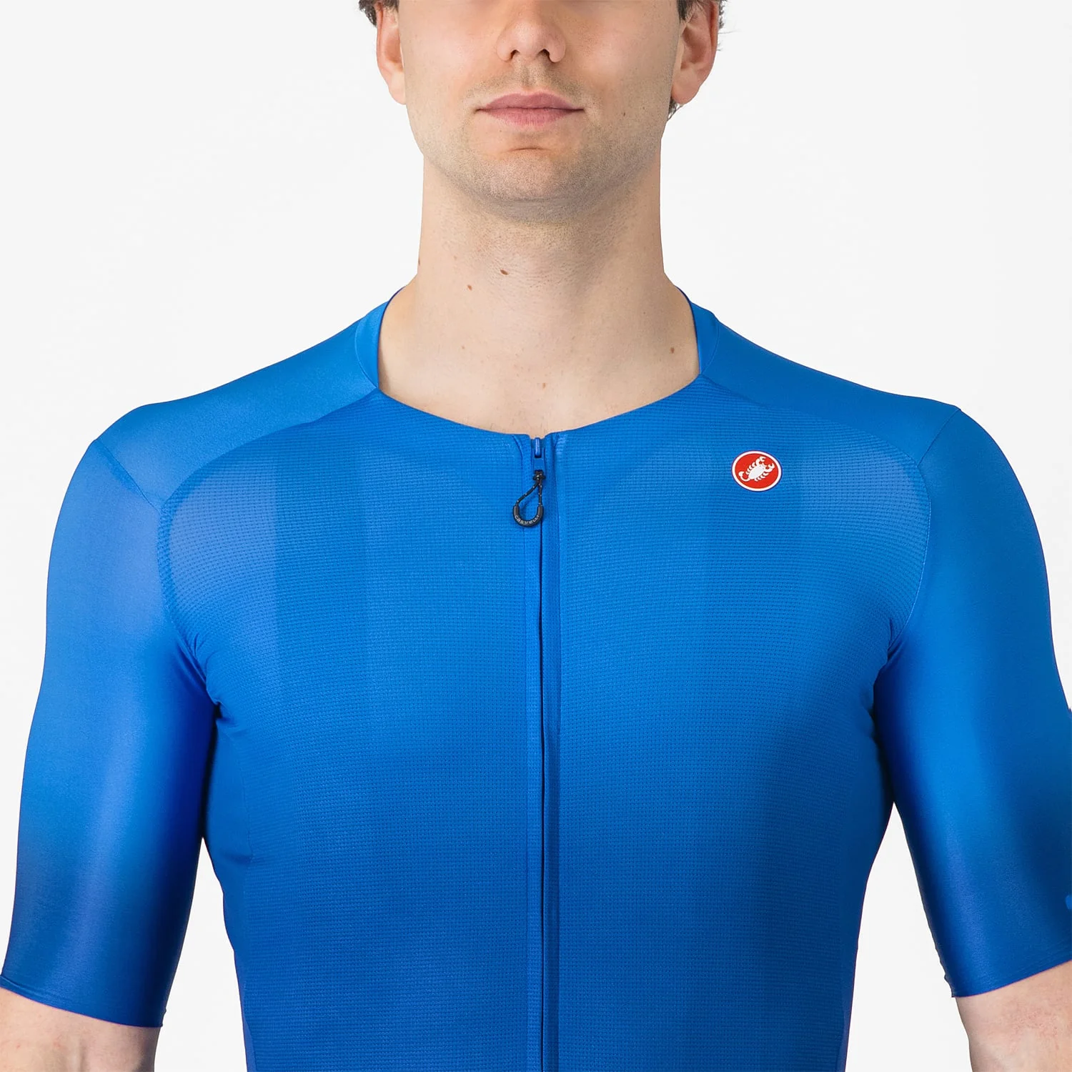Maillot CASTELLI UPF Manches Courtes Bleu - Image 4