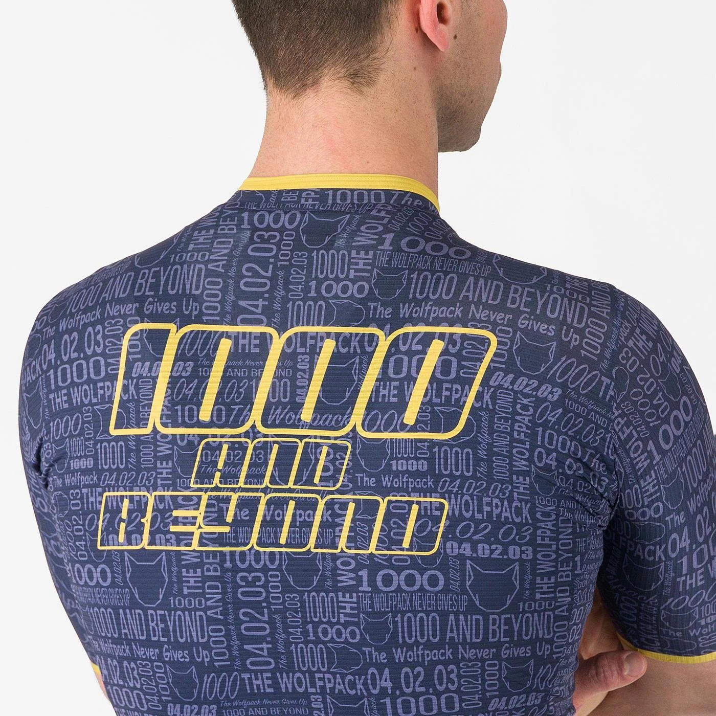 Maillot CASTELLI WOLFPACK 1000 VICTORY Manches Courtes Marine - Image 5