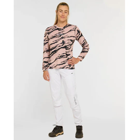 Maillot DHARCO GRAVITY AMBUSH Manches Longues Femme Rose/Noir - Image 4