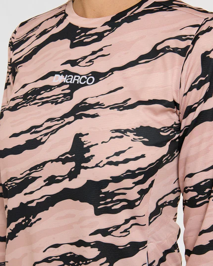 Maillot DHARCO GRAVITY AMBUSH Manches Longues Femme Rose/Noir - Image 6