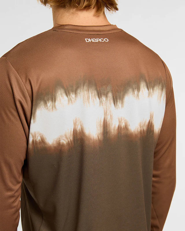 Maillot DHARCO GRAVITY DUNE Manches Longues Marron - Image 6