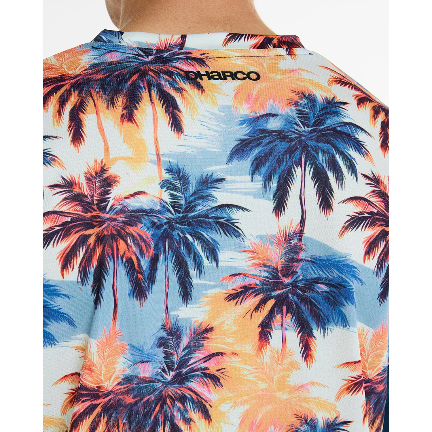 Maillot DHARCO GRAVITY VENICE BEACH Manches Longues Bleu - Image 6