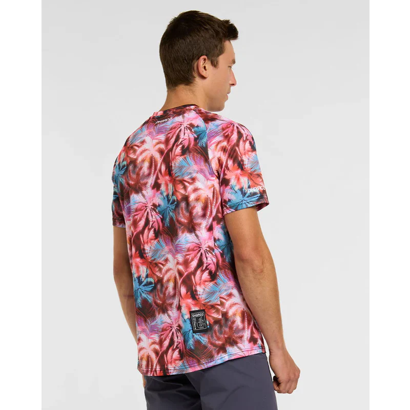 Maillot DHARCO NEBULA Manches Courtes Rose - Image 2