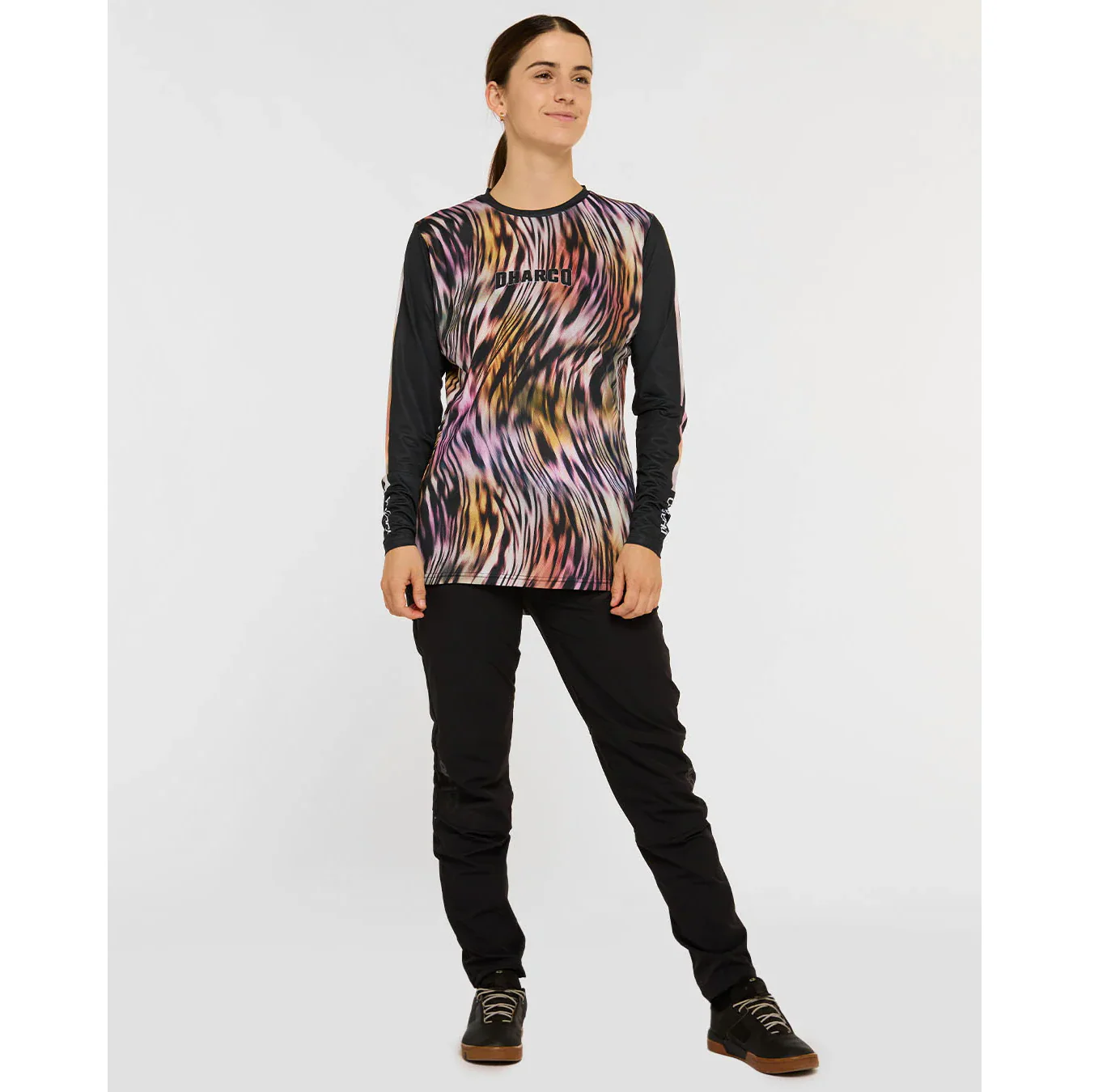 Maillot DHARCO RACE ACID SAFARI Manches Longues Femme Multi - Image 4