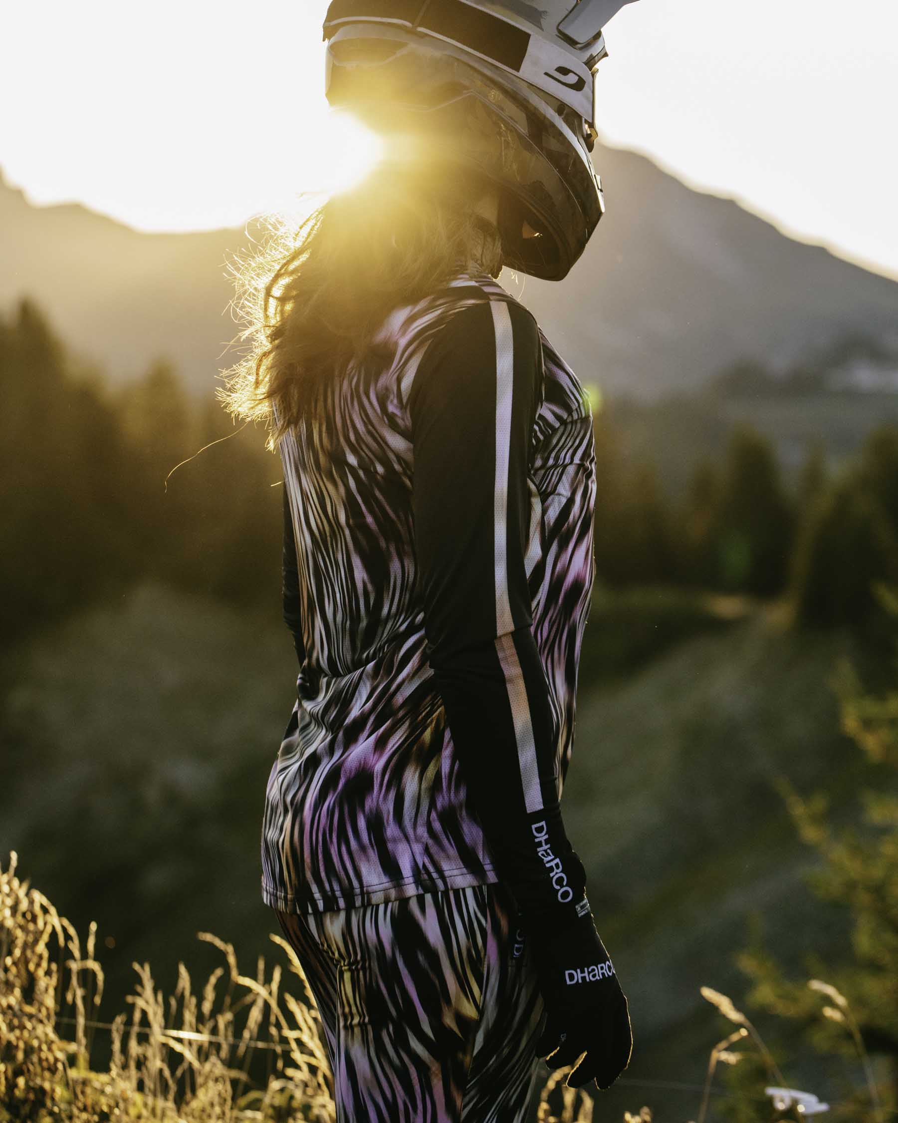 Maillot DHARCO RACE ACID SAFARI Manches Longues Femme Multi - Image 7