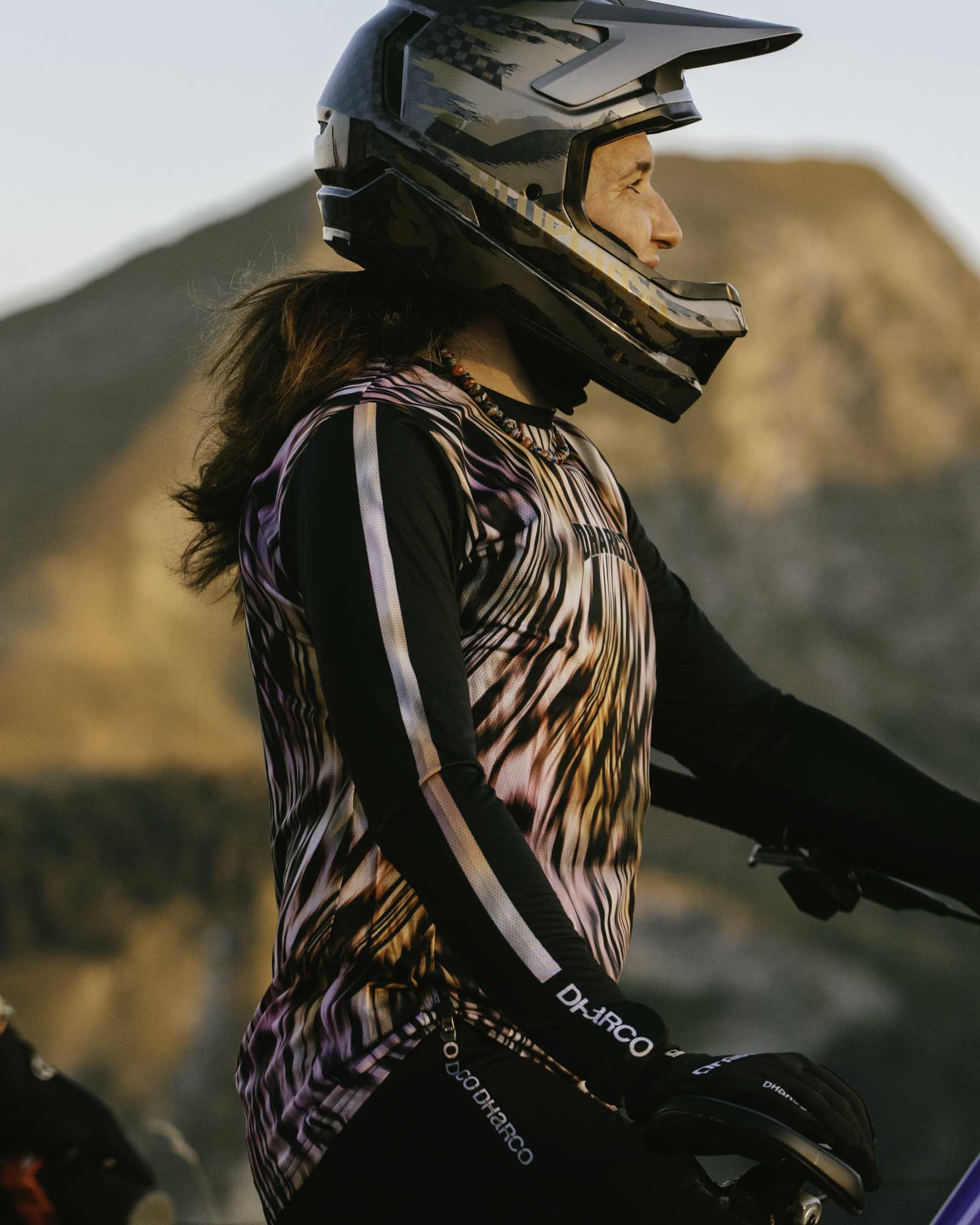 Maillot DHARCO RACE ACID SAFARI Manches Longues Femme Multi - Image 8