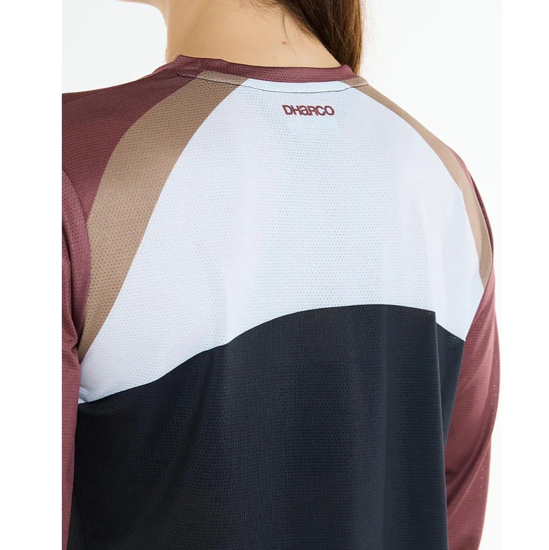 Maillot DHARCO RACE LOTUS Manches Longues Femme Noir/Bronze - Image 5