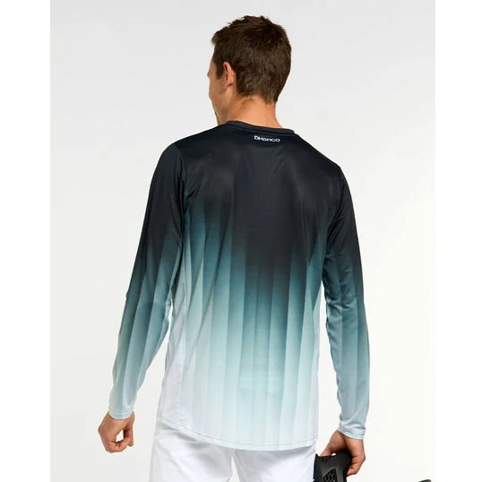 Maillot DHARCO RACE MIDNIGHT PRISM Manches Longues Vert - Image 2