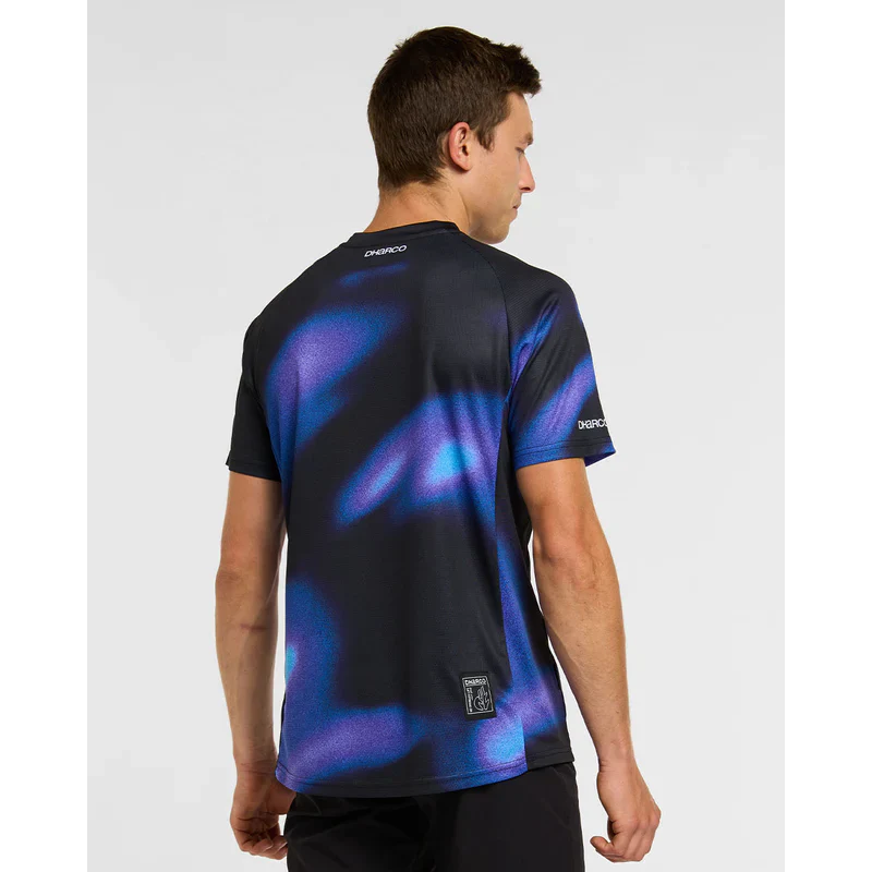 Maillot DHARCO VORTEX Manches Courtes Noir/Violet - Image 2