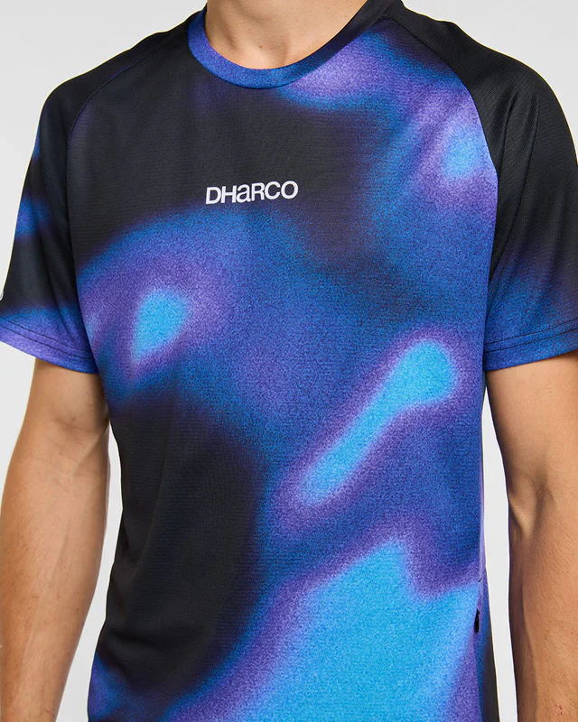 Maillot DHARCO VORTEX Manches Courtes Noir/Violet - Image 3