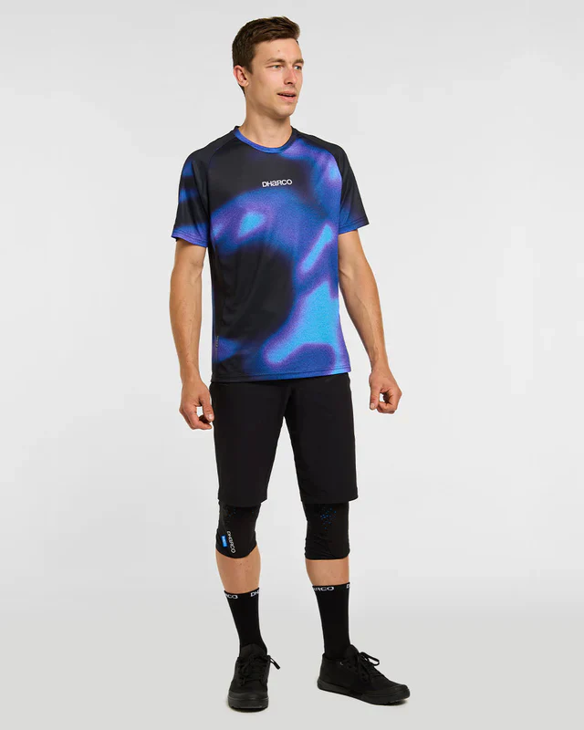 Maillot DHARCO VORTEX Manches Courtes Noir/Violet - Image 5