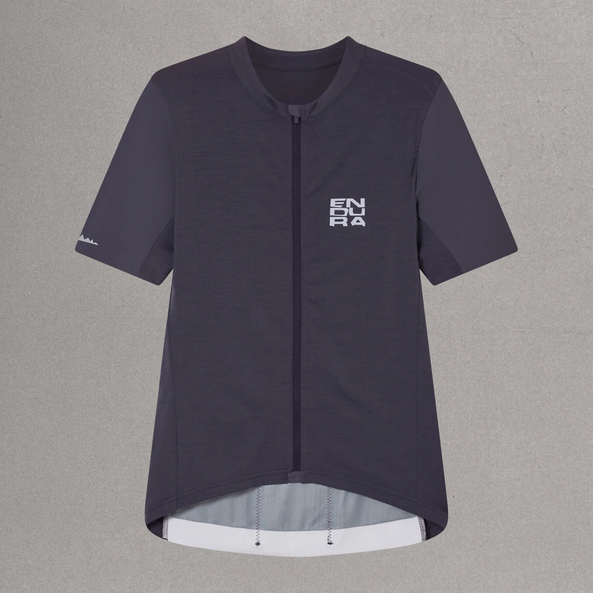 Maillot ENDURA ALLTRACK RIDE Manches Courtes Carbon Gris - Image 5