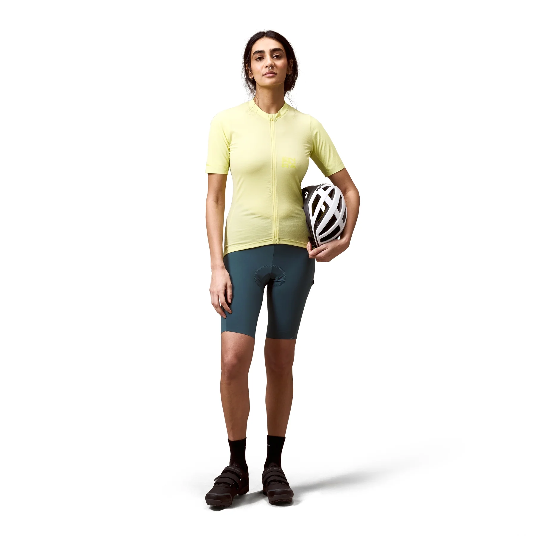 Maillot ENDURA ALLTRACK RIDE Manches Courtes Femme Jaune - Image 2