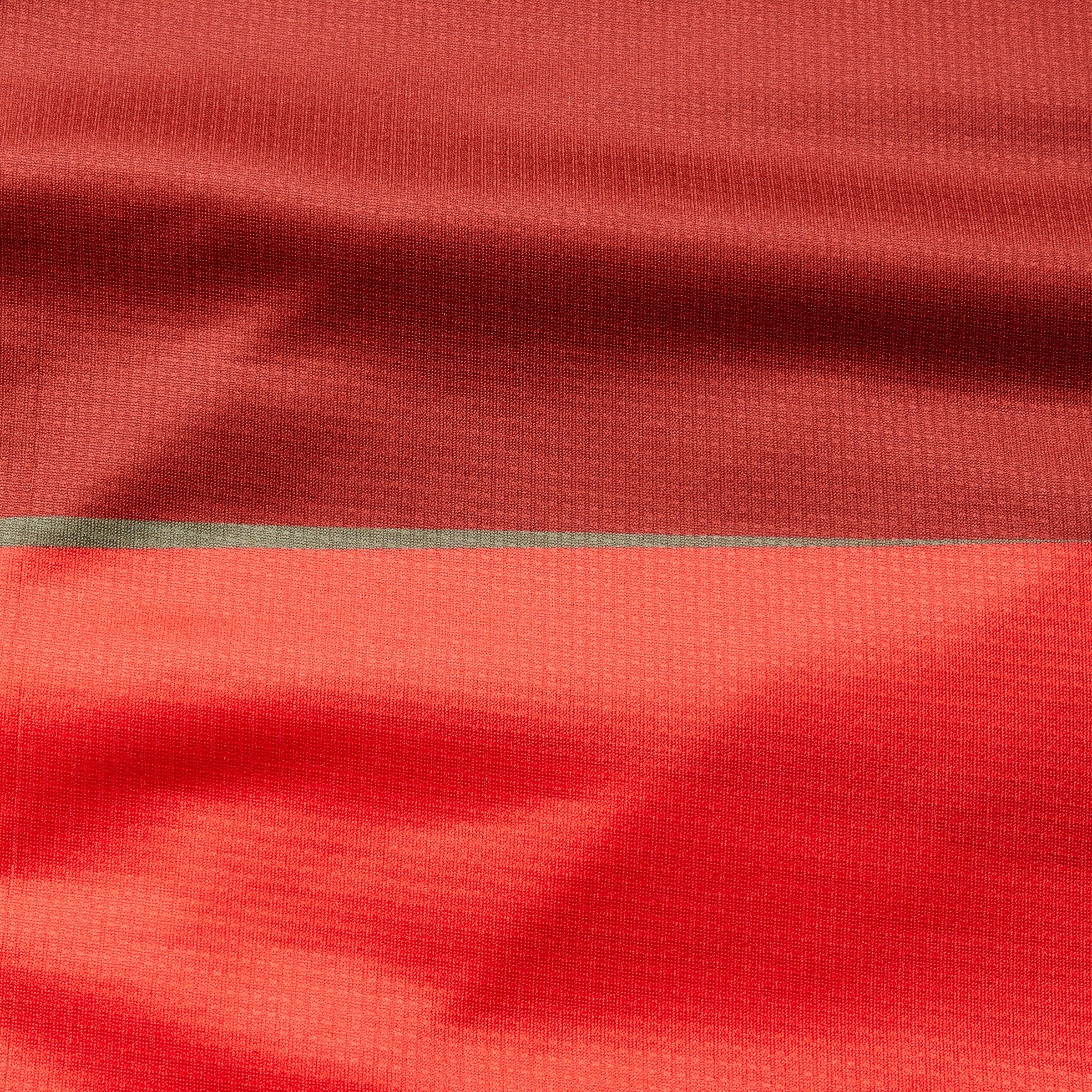 Maillot ENDURA CORE PRINTED Manches Longues Rouge - Image 3