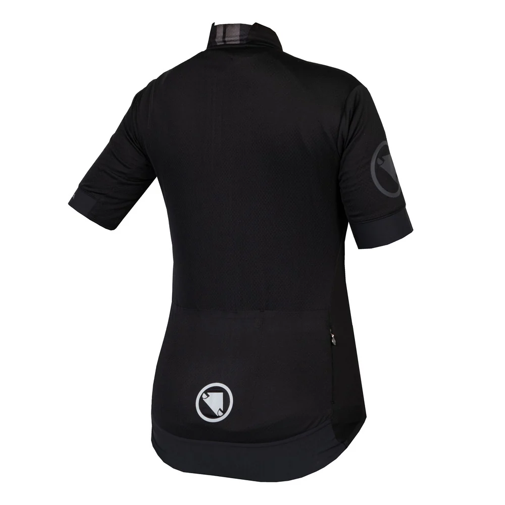 Maillot ENDURA FS260 Femme Manches Courtes Noir - Image 2