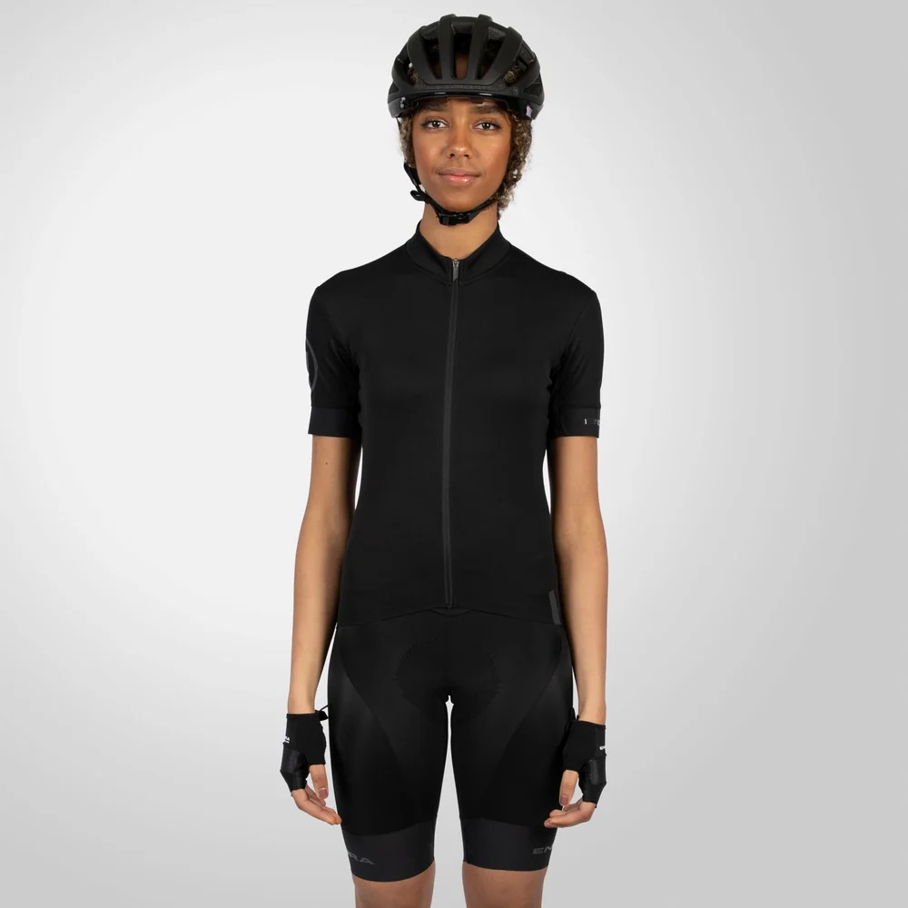 Maillot ENDURA FS260 Femme Manches Courtes Noir - Image 7