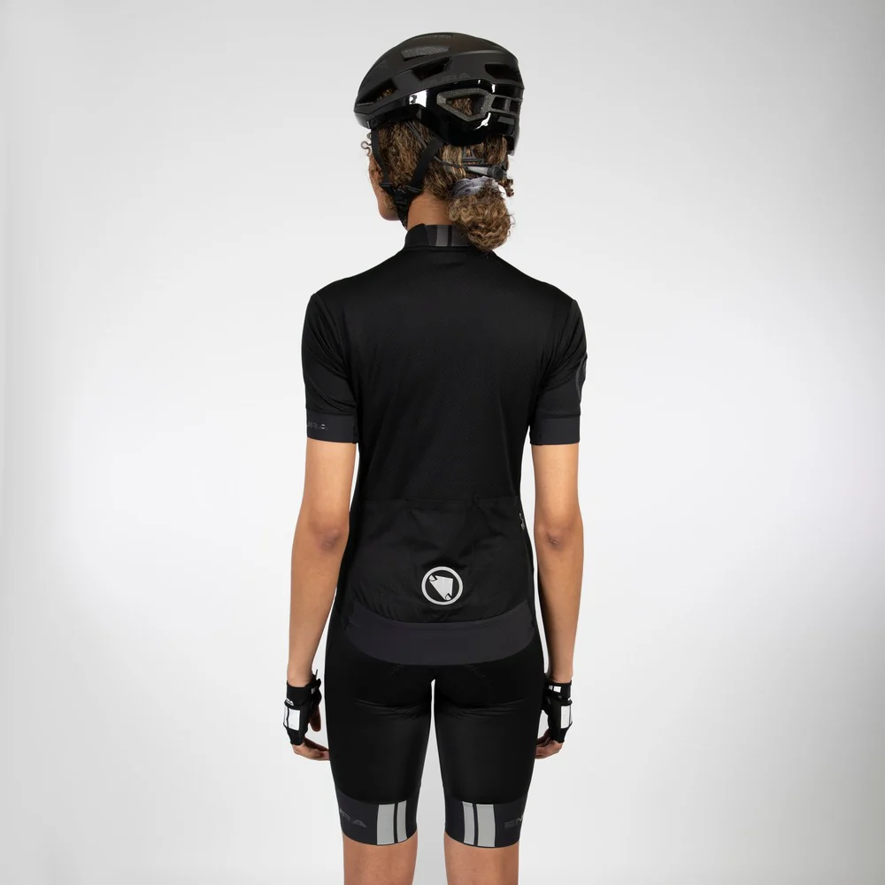 Maillot ENDURA FS260 Femme Manches Courtes Noir - Image 8