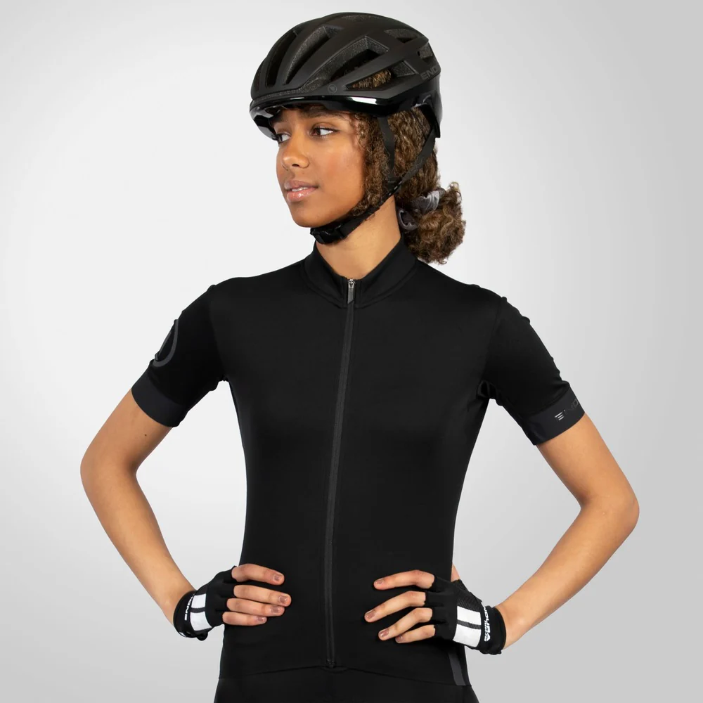 Maillot ENDURA FS260 Femme Manches Courtes Noir - Image 9