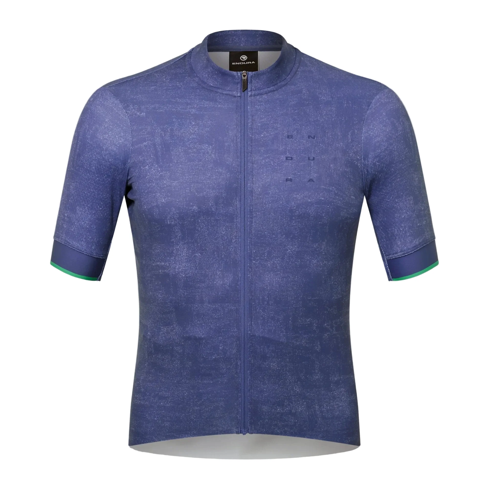 Maillot ENDURA FS260 PRINT Manches Courtes Indigo