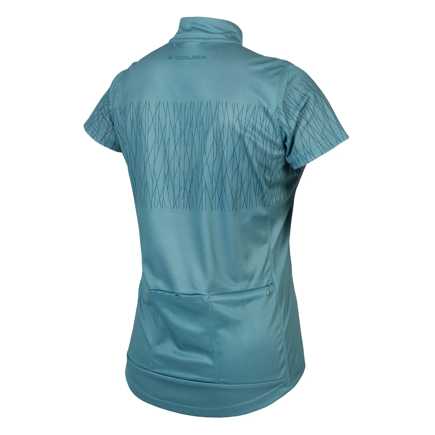Maillot ENDURA HUMMVEE RAY II Femme Manches Courtes Bleu - Image 2