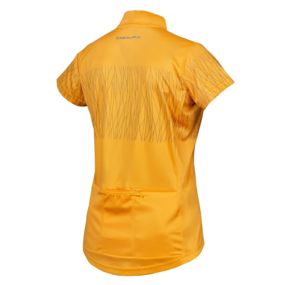 Maillot ENDURA HUMMVEE RAY II Femme Manches Courtes Orange - Image 2