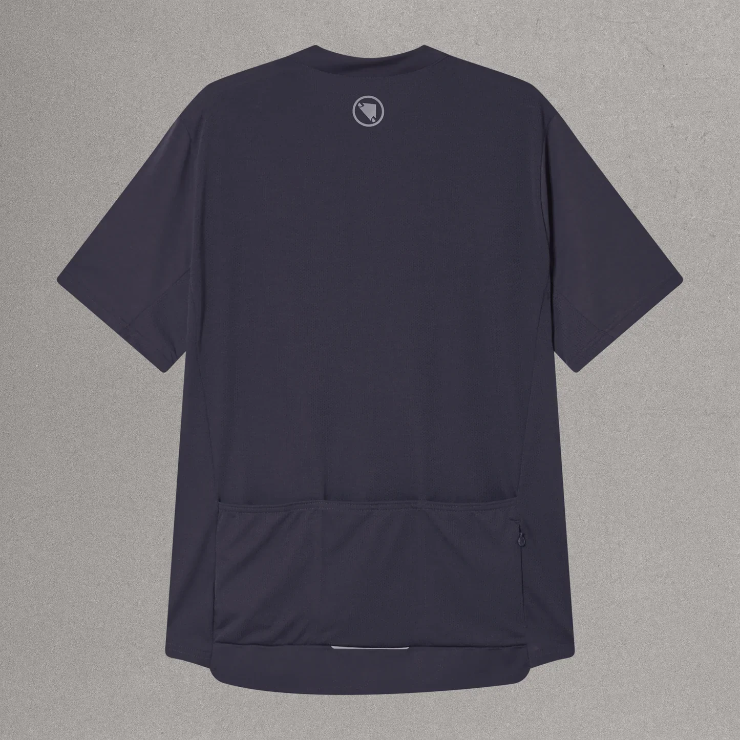 Maillot ENDURA LOOP ZIPPED Manches Courtes Carbon Gris - Image 5