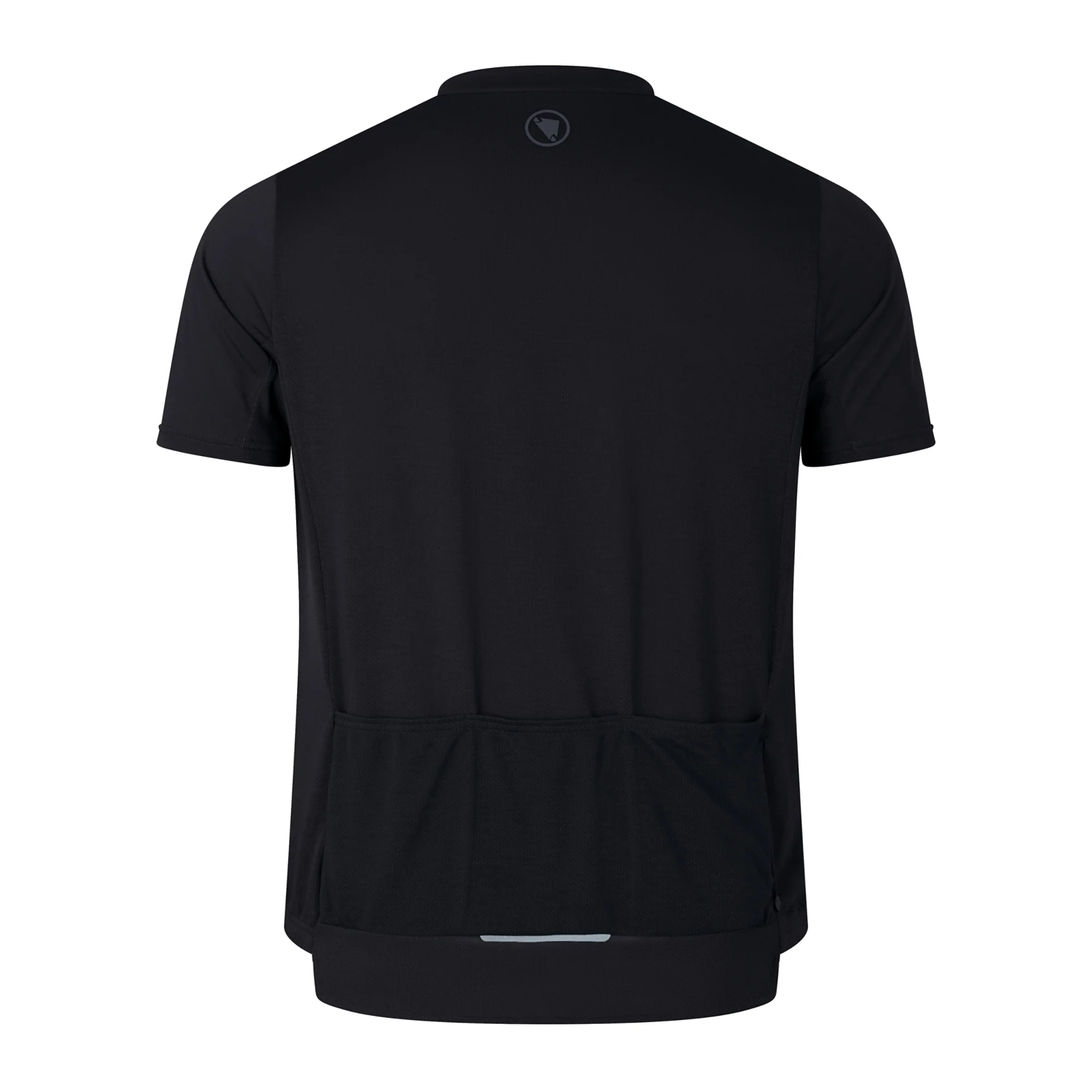 Maillot ENDURA LOOP ZIPPED Manches Courtes Noir - Image 5
