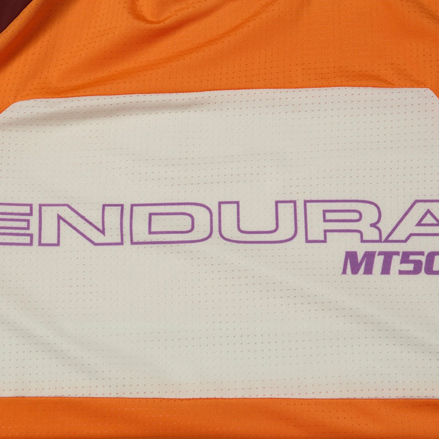 Maillot ENDURA MT500 BURNER LITE Manches Longues Orange - Image 3