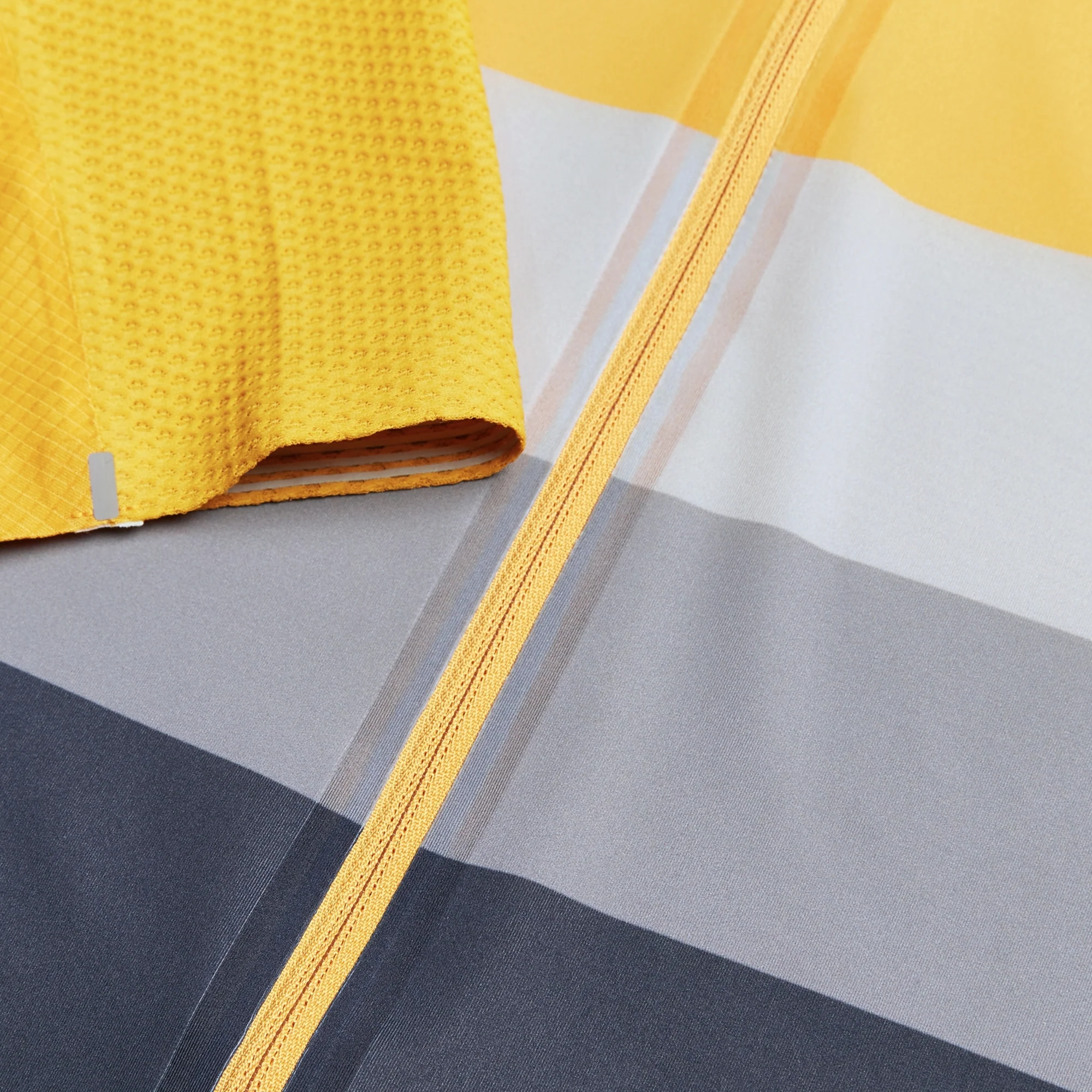 Maillot ENDURA PRO SL RACE Manches Courtes Gris/Moutarde - Image 4