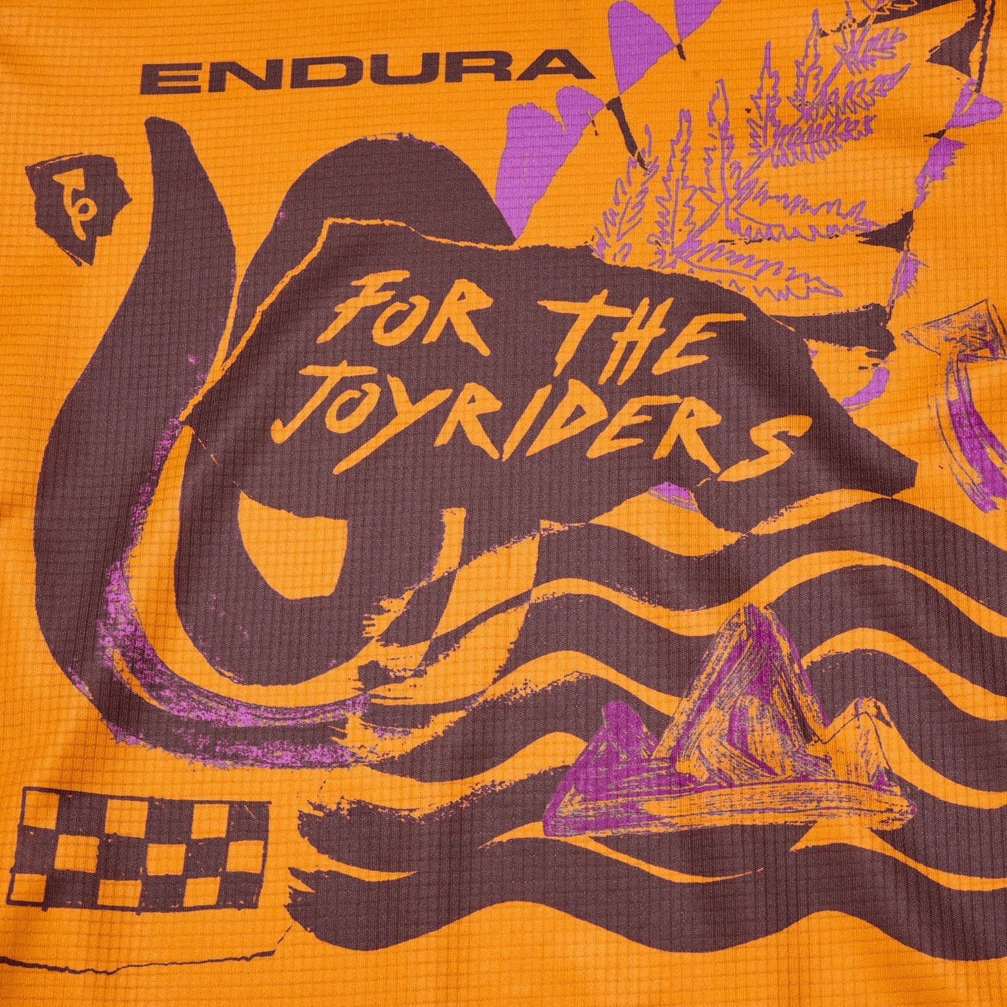 Maillot ENDURA SINGLETRACK CORE Junior Manches Courtes Orange - Image 3