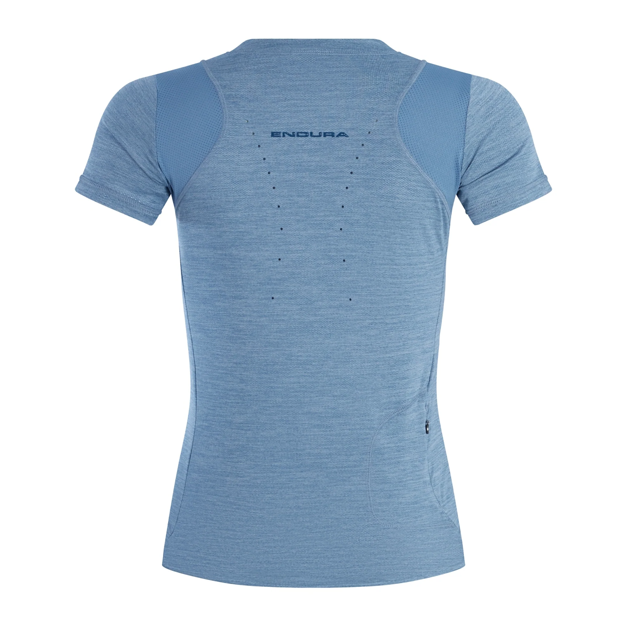 Maillot ENDURA SINGLETRACK Femme Manches Courtes Bleu - Image 2