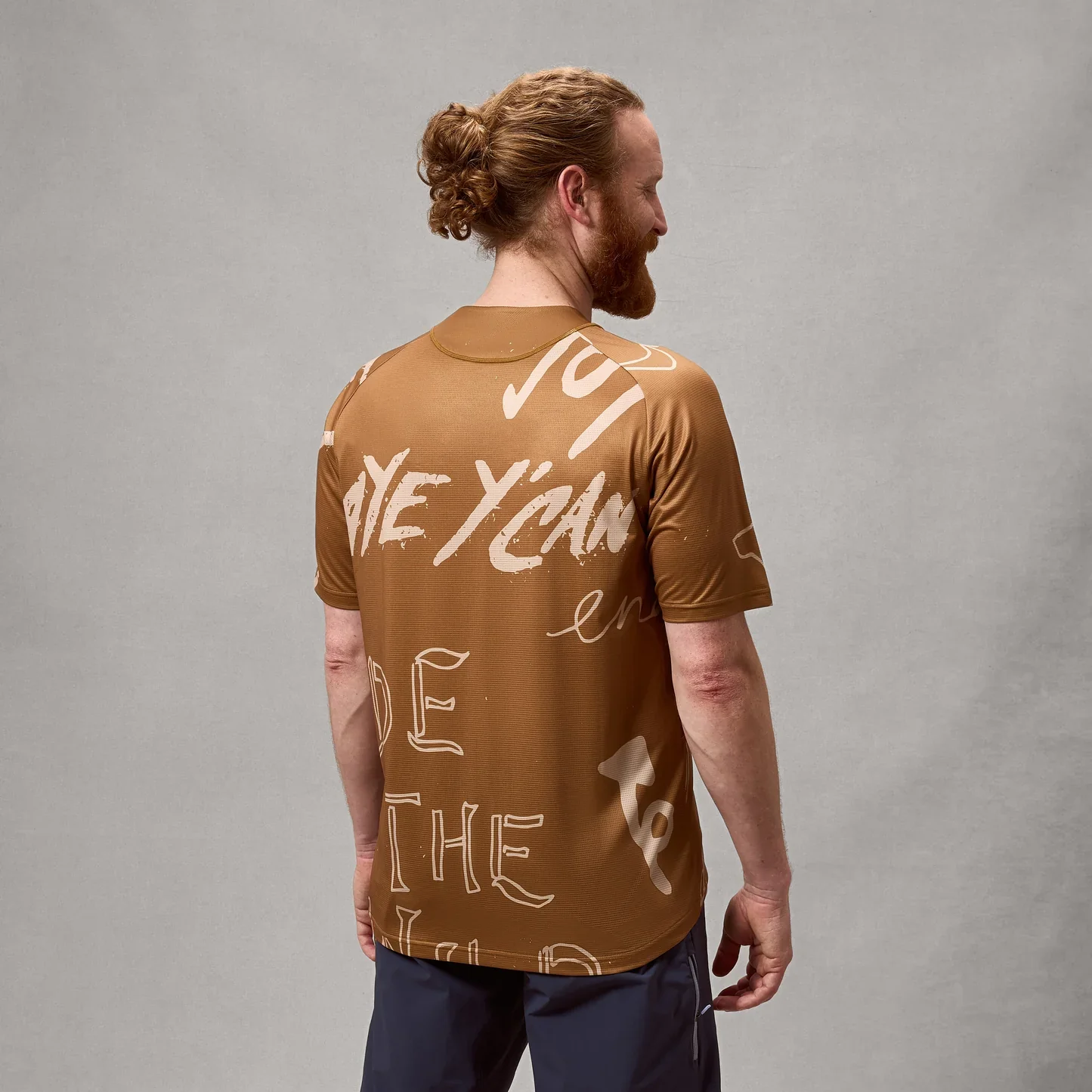 Maillot ENDURA SINGLETRACK PRINT Manches Courtes Bronze - Image 2