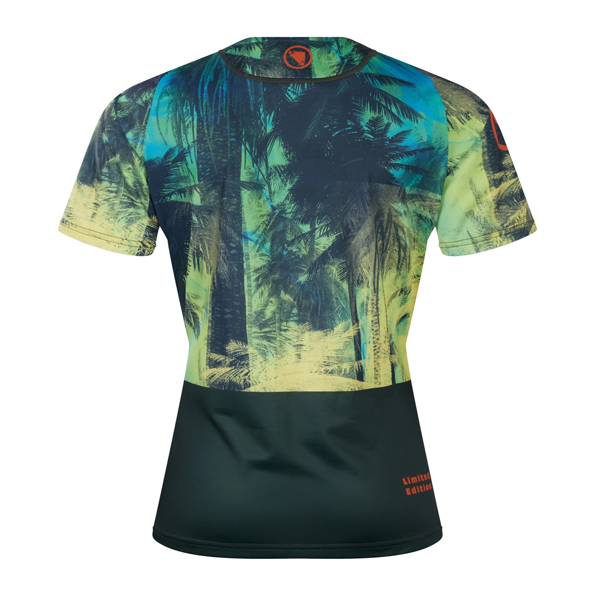 Maillot ENDURA TROPICAL LTD Femme Manches Courtes Vert - Image 3