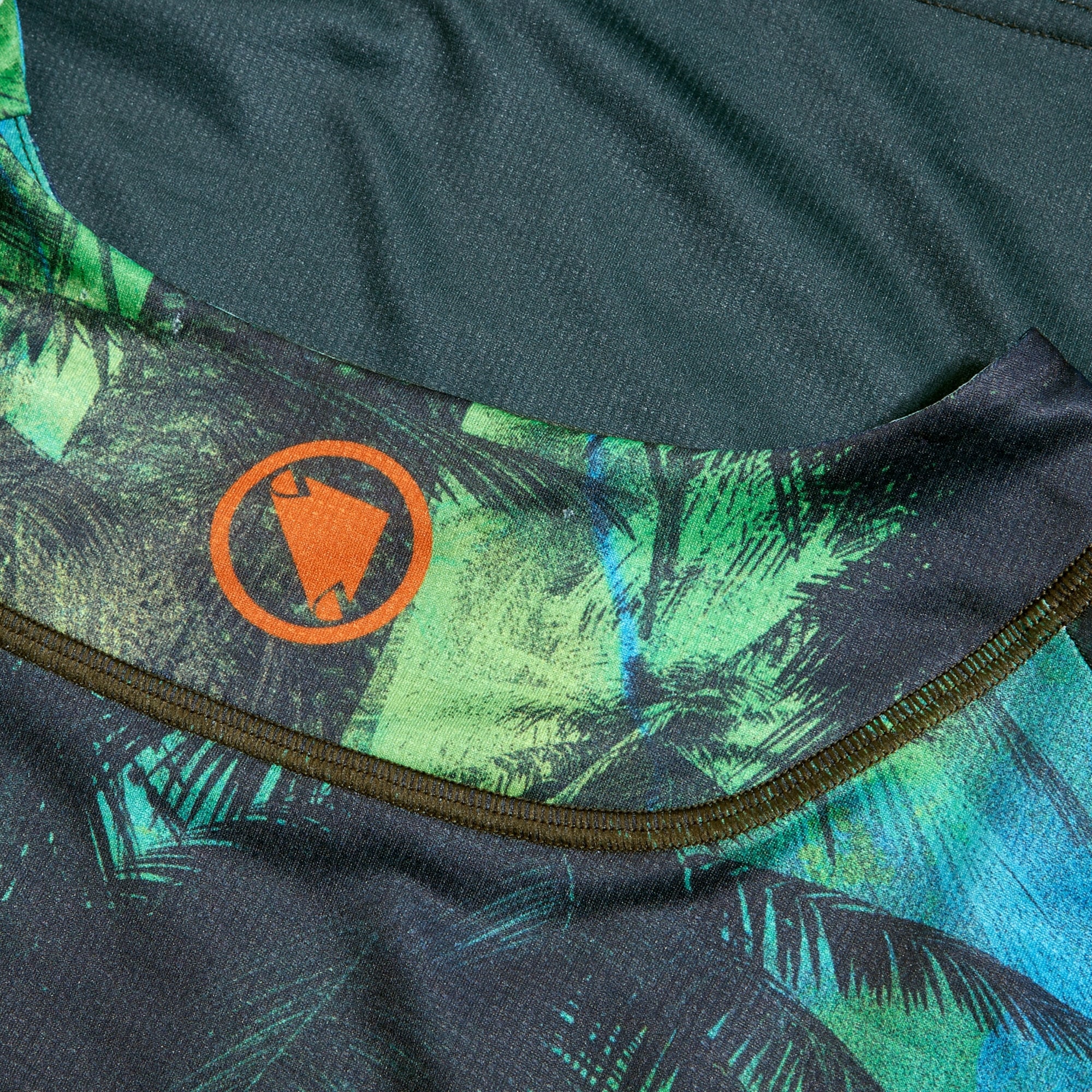 Maillot ENDURA TROPICAL LTD Femme Manches Courtes Vert - Image 5