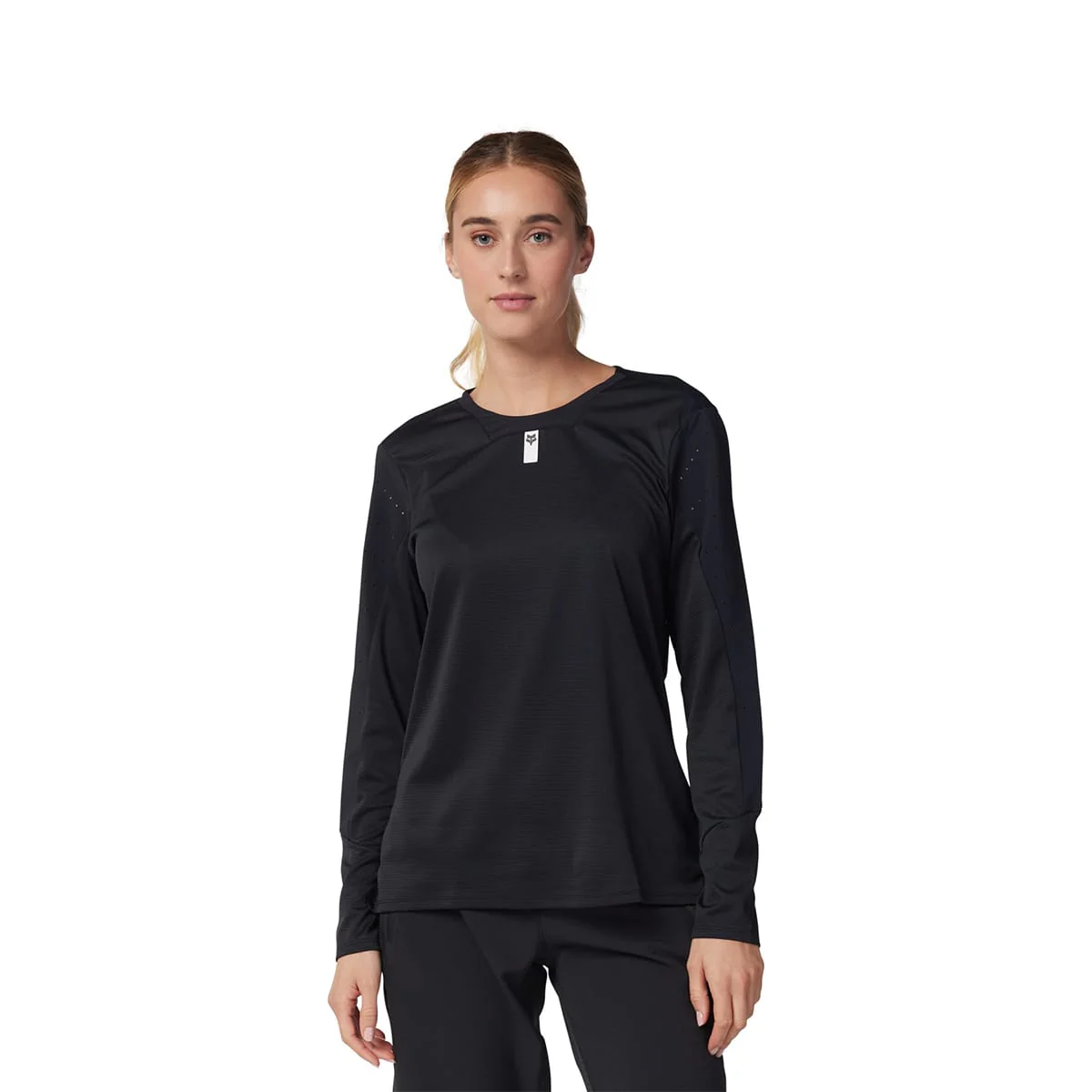 Maillot FOX DEFEND Femme Manches Longues Noir - Image 4