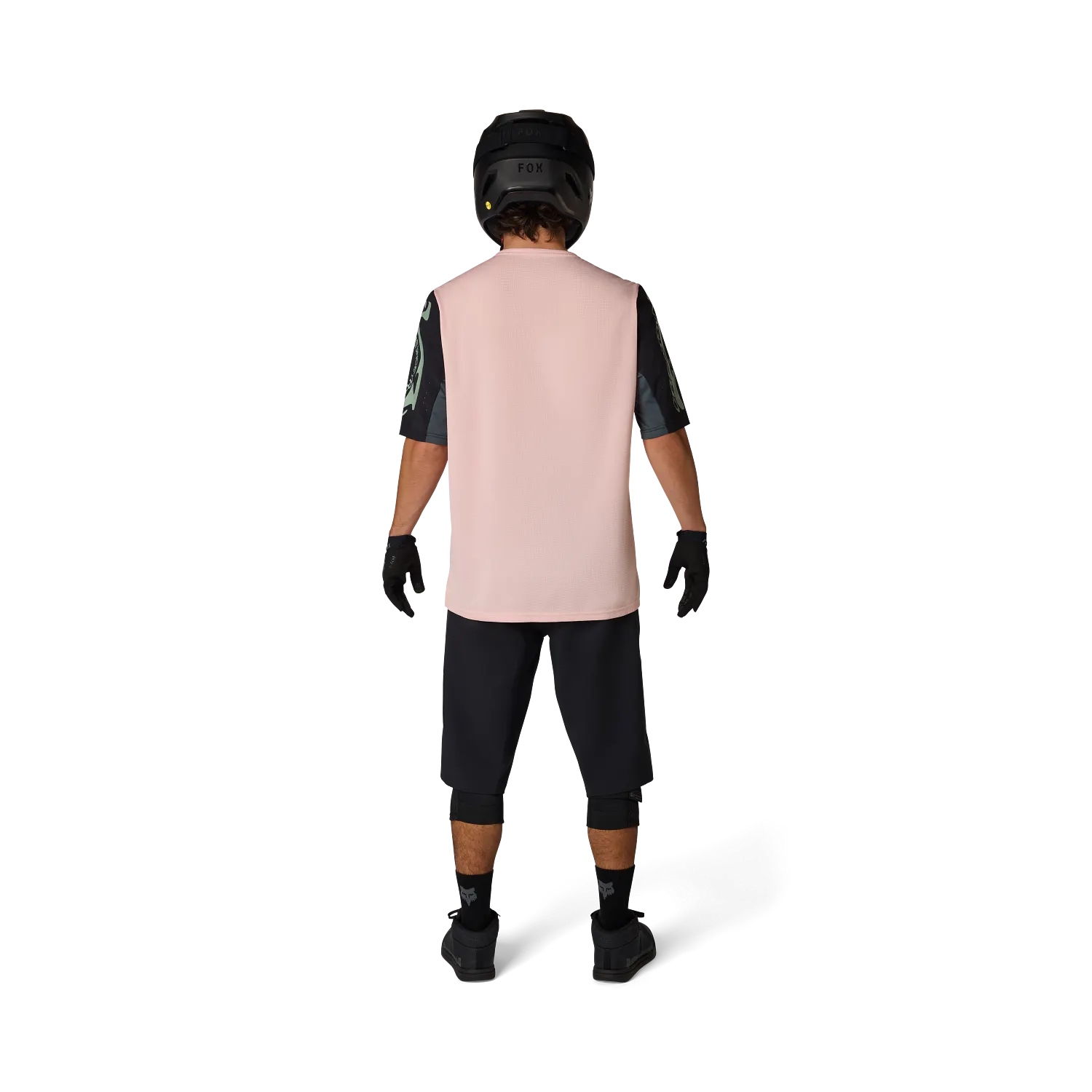 Maillot FOX DEFEND CREATION Manches Courtes Rose Blush - Image 3