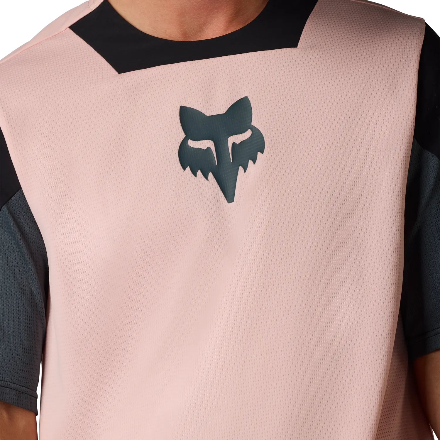 Maillot FOX DEFEND CREATION Manches Courtes Rose Blush - Image 5