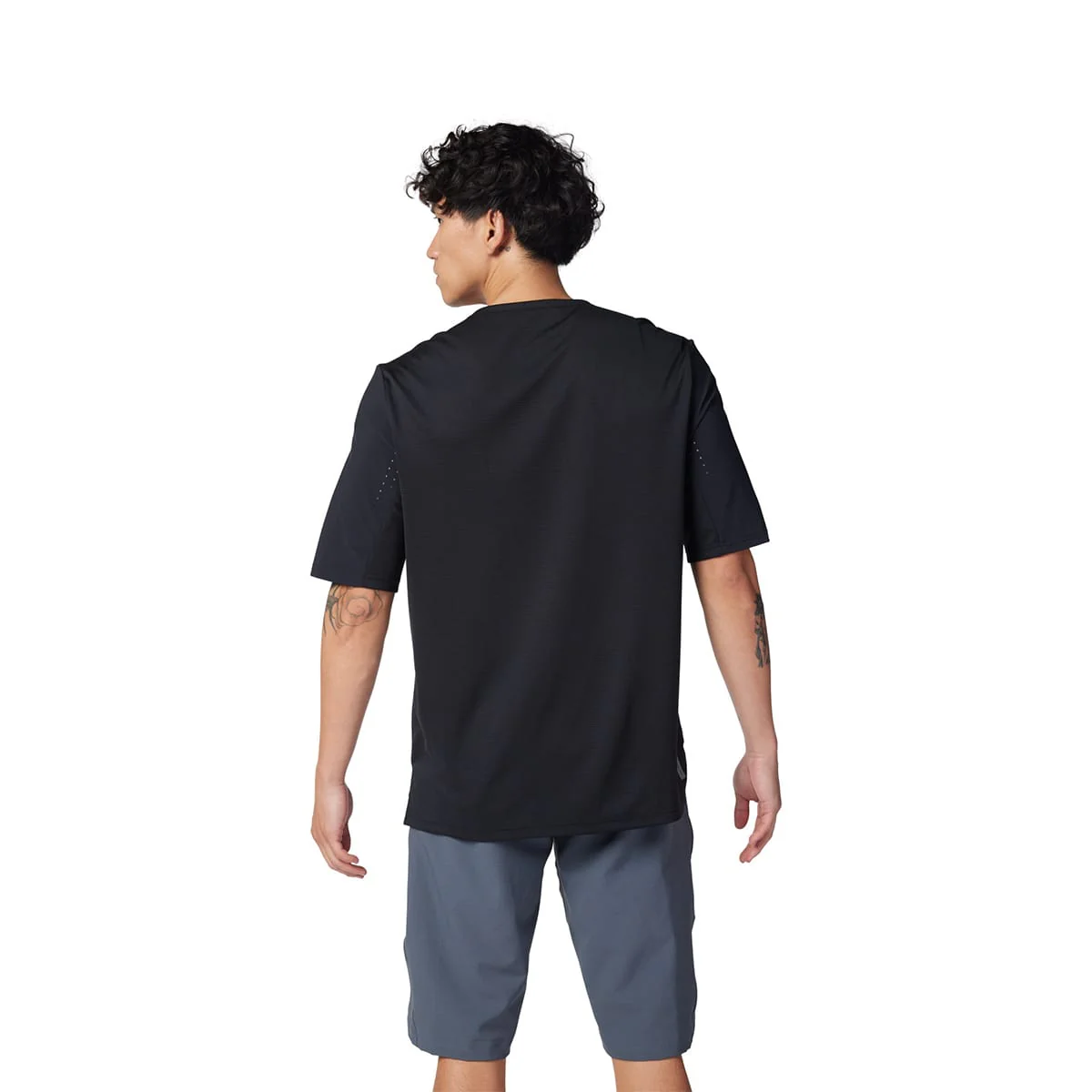 Maillot FOX DEFEND Manches Courtes Noir - Image 4