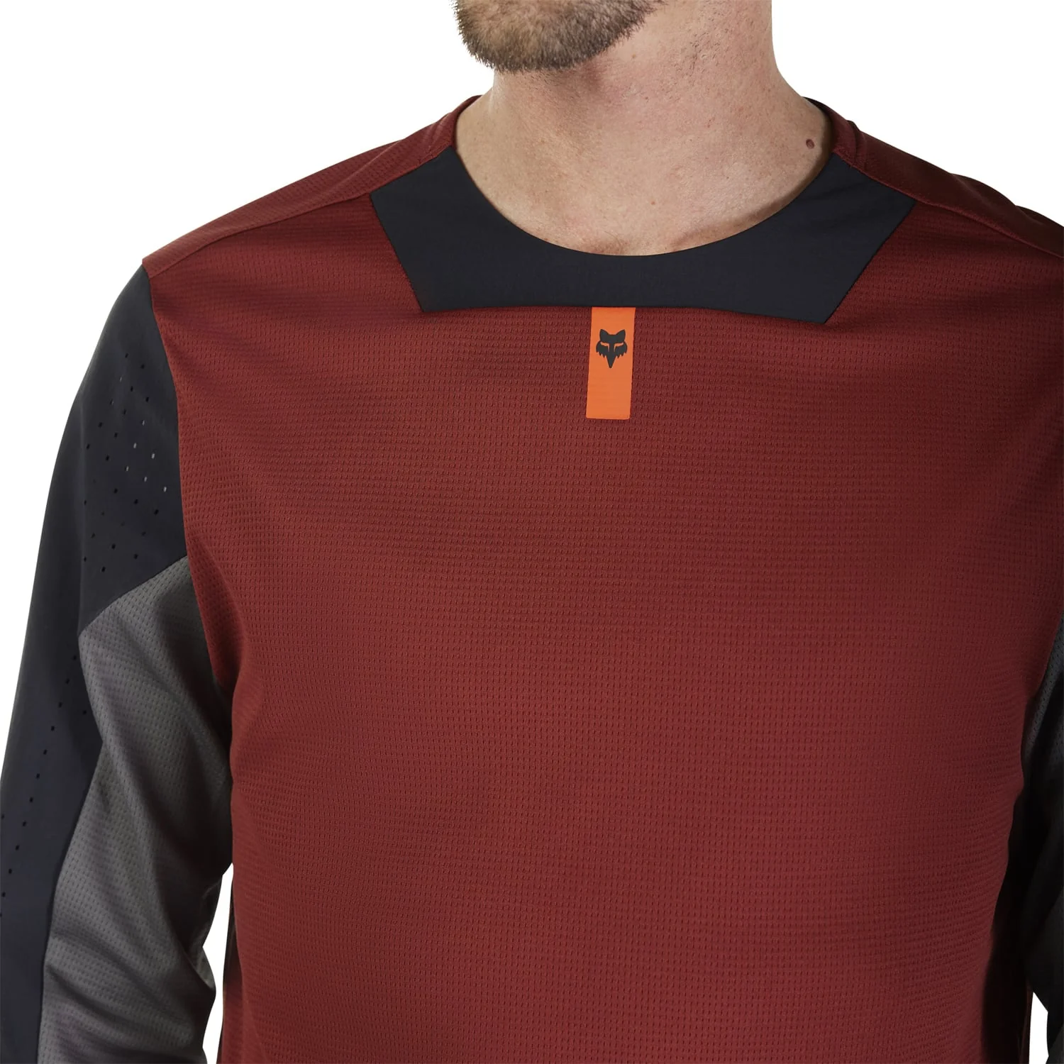 Maillot FOX DEFEND Manches Longues Bordeaux - Image 5