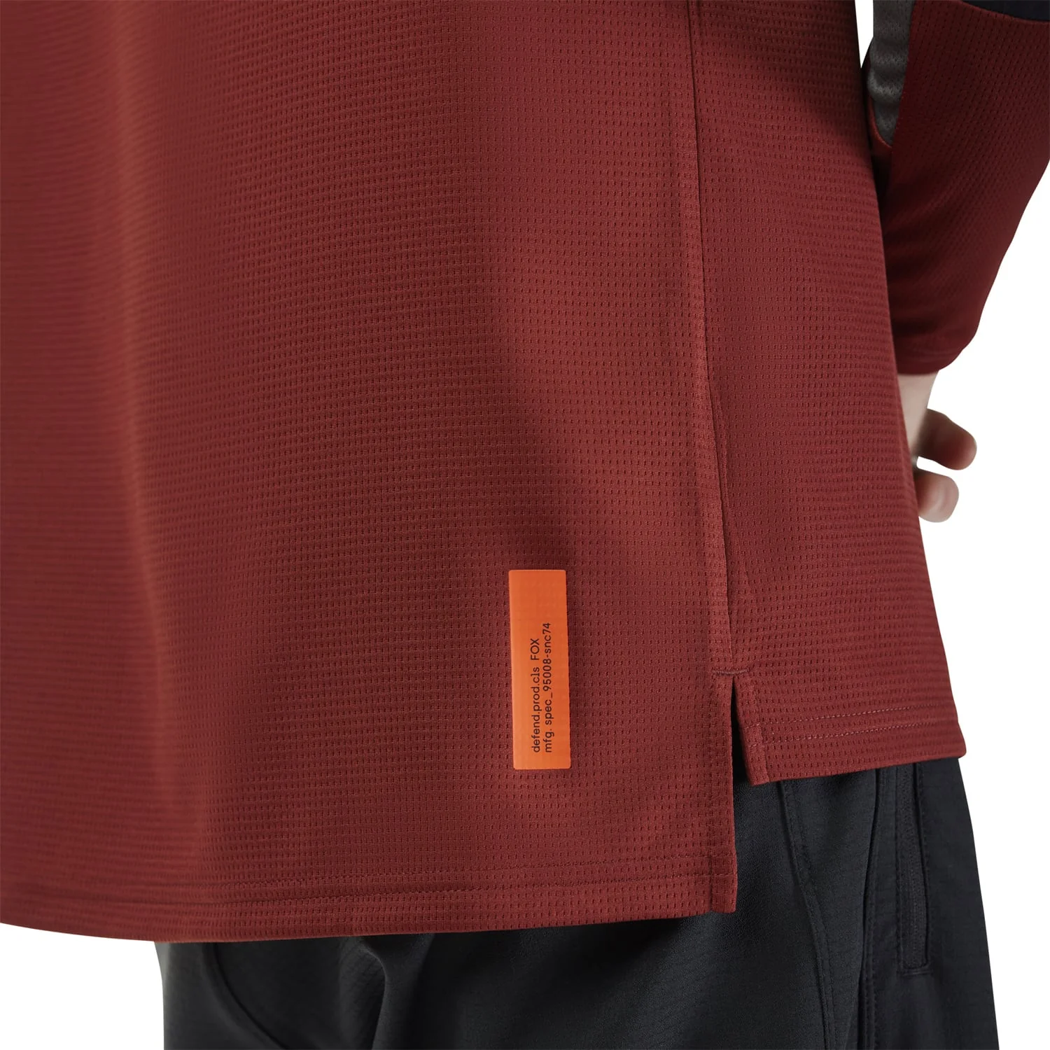 Maillot FOX DEFEND Manches Longues Bordeaux - Image 6