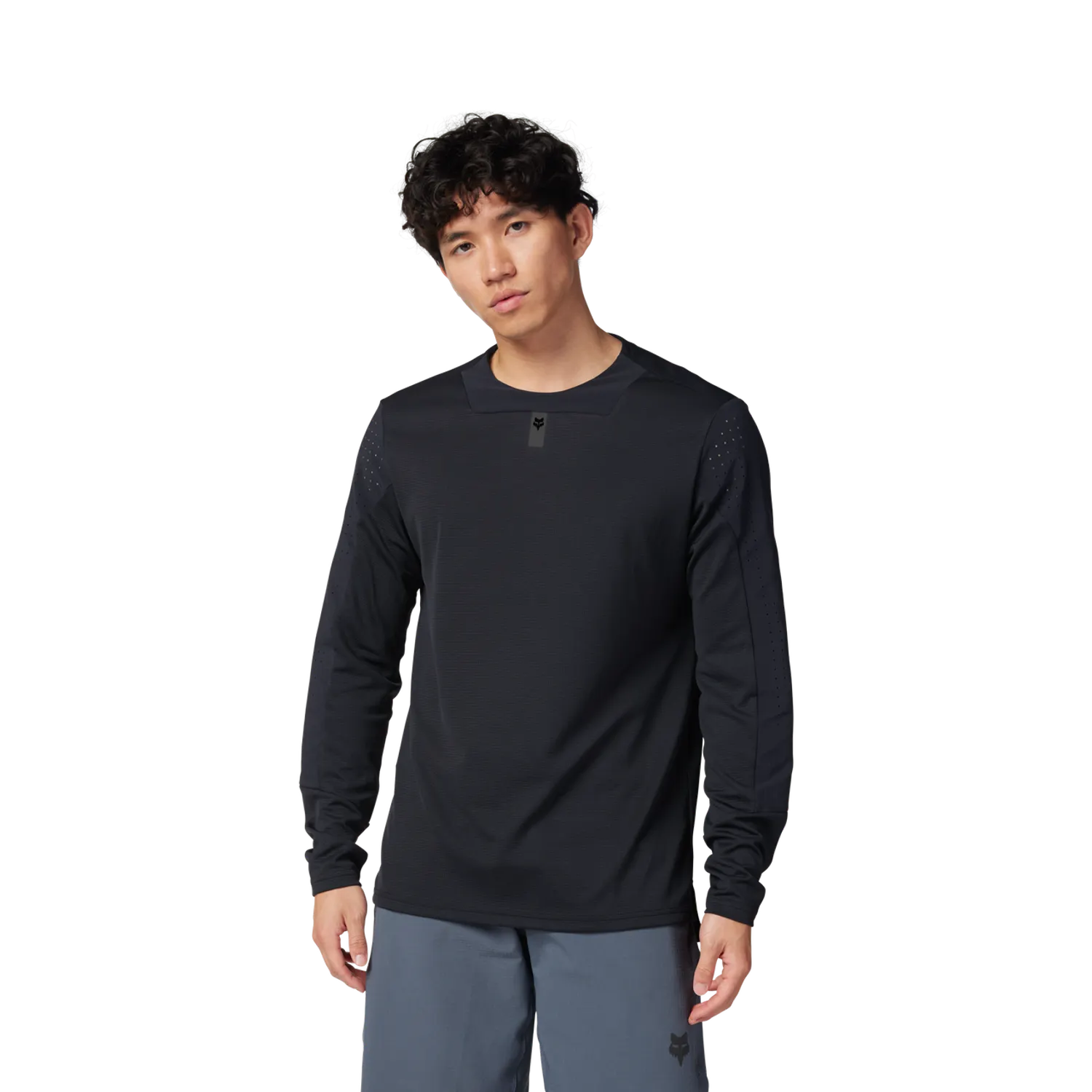 Maillot FOX DEFEND Manches Longues Noir - Image 3