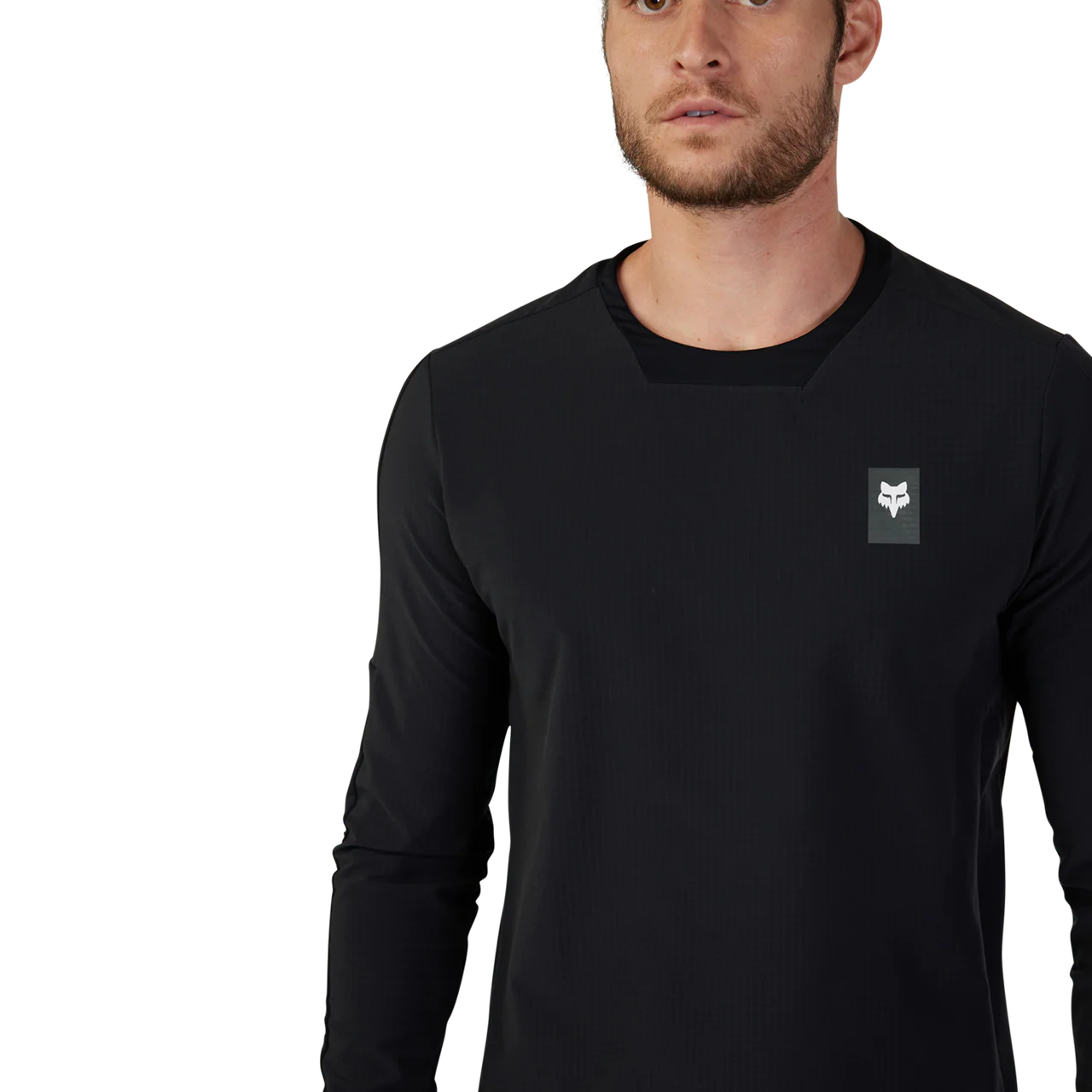 Maillot FOX DEFEND THERMAL Manches Longues Noir - Image 3