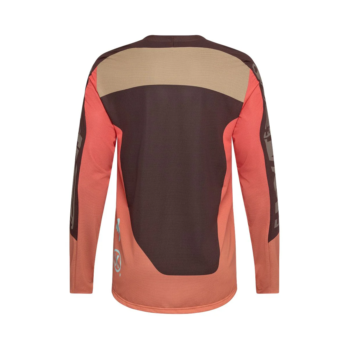 Maillot FOX FLEXAIR ELEVATED Manches Longues Marron/Orange - Image 2