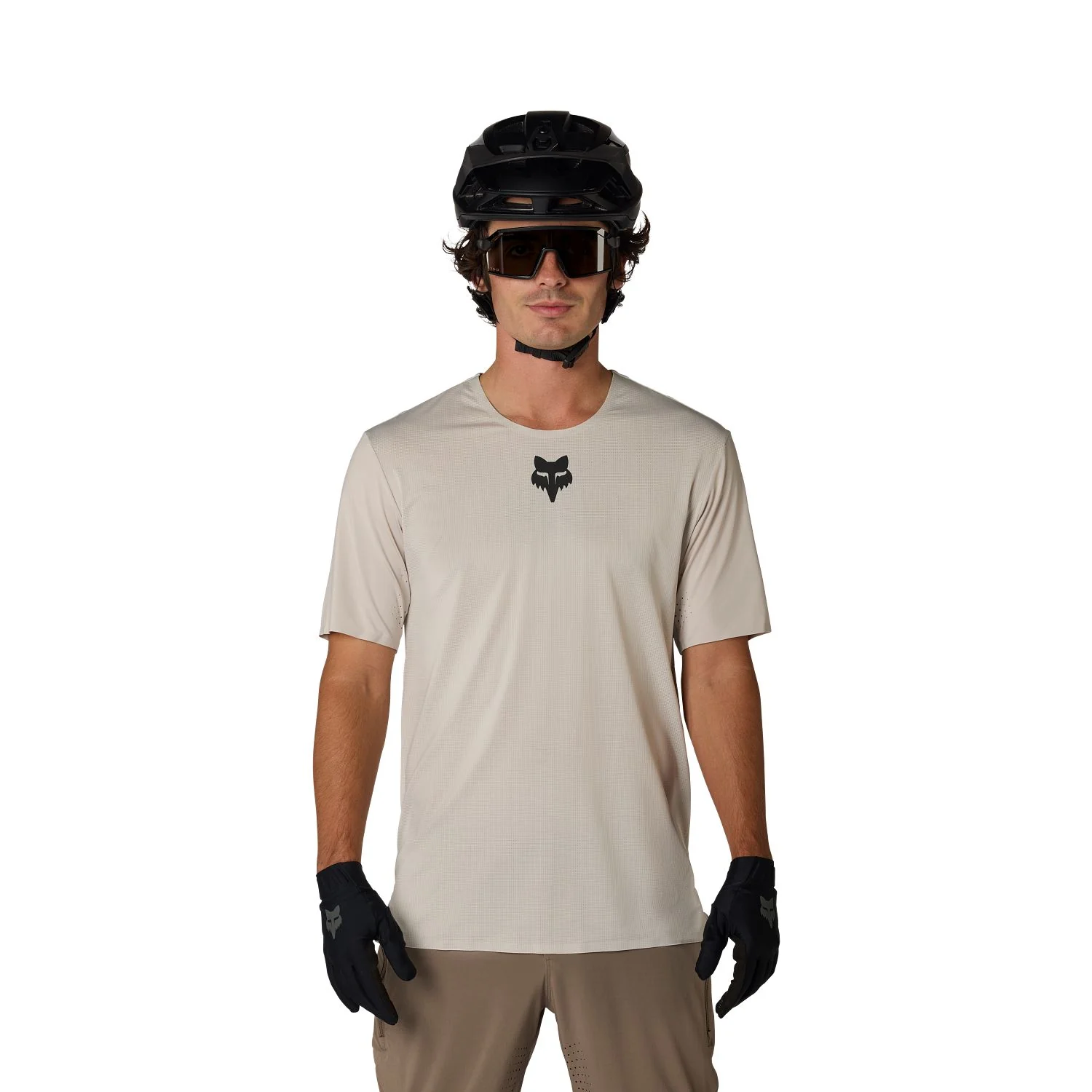 Maillot FOX FLEXAIR Manches Courtes Chalk - Image 3