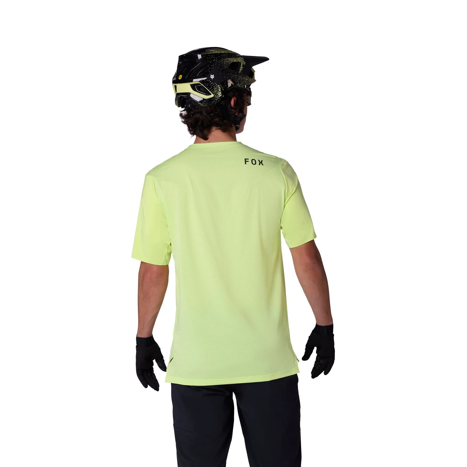 Maillot FOX FLEXAIR Manches Courtes Lime - Image 6