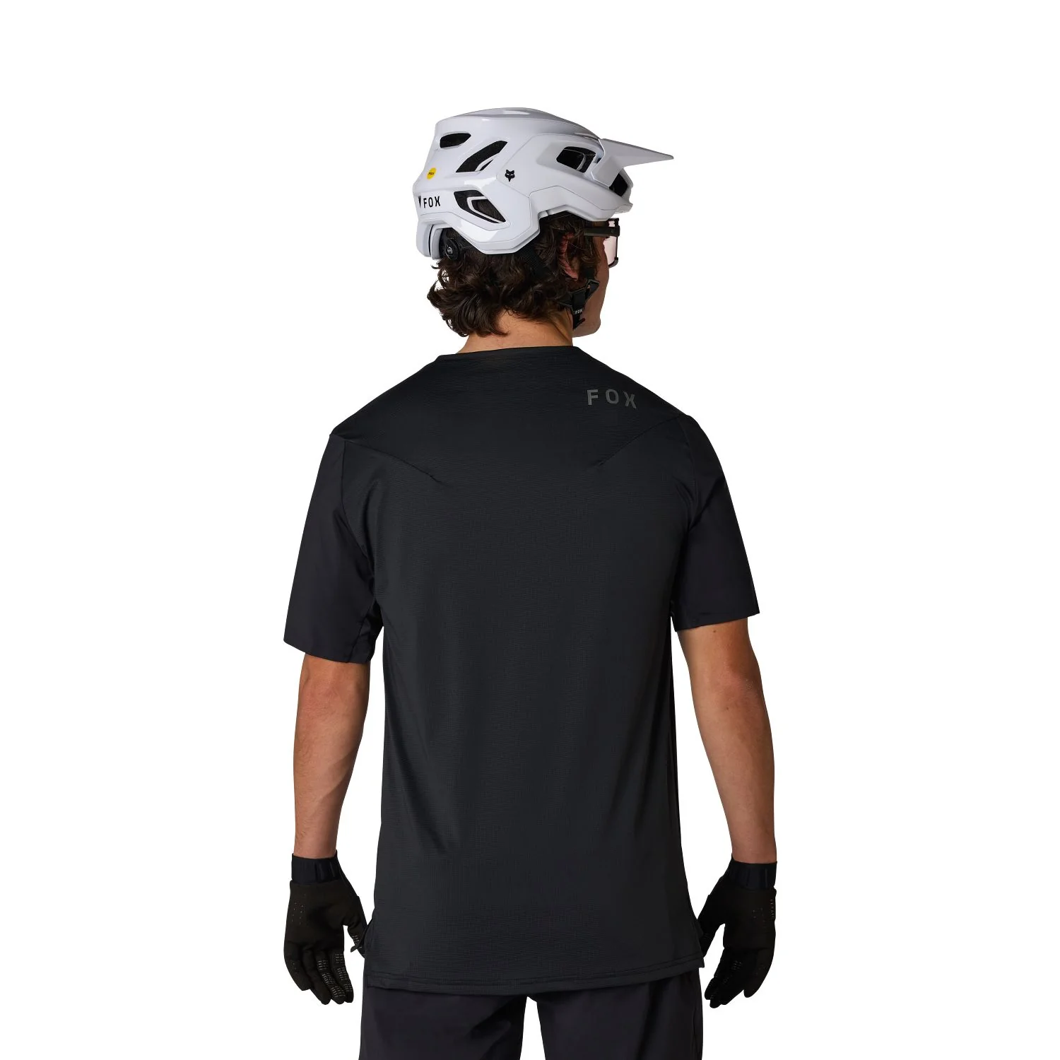 Maillot FOX FLEXAIR Manches Courtes Noir - Image 3
