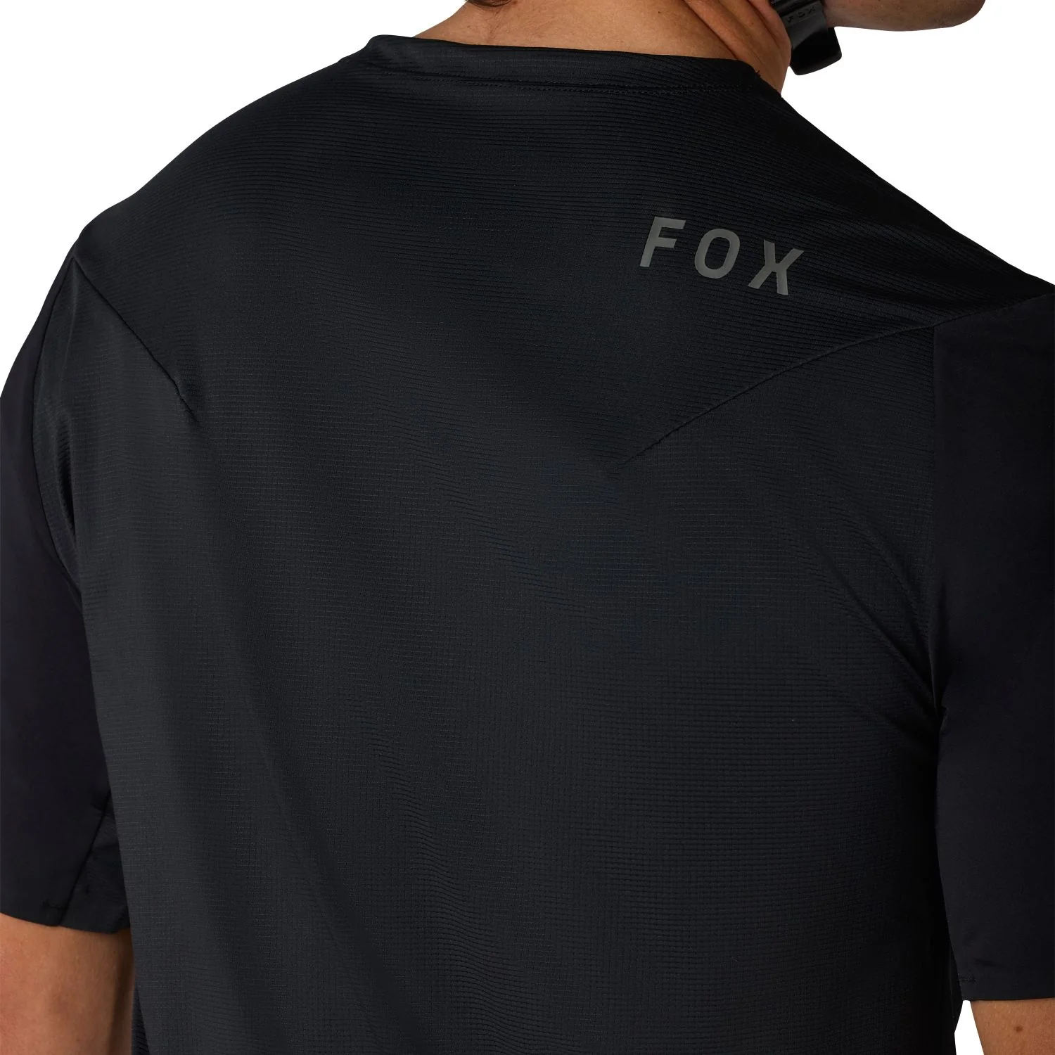 Maillot FOX FLEXAIR Manches Courtes Noir - Image 4